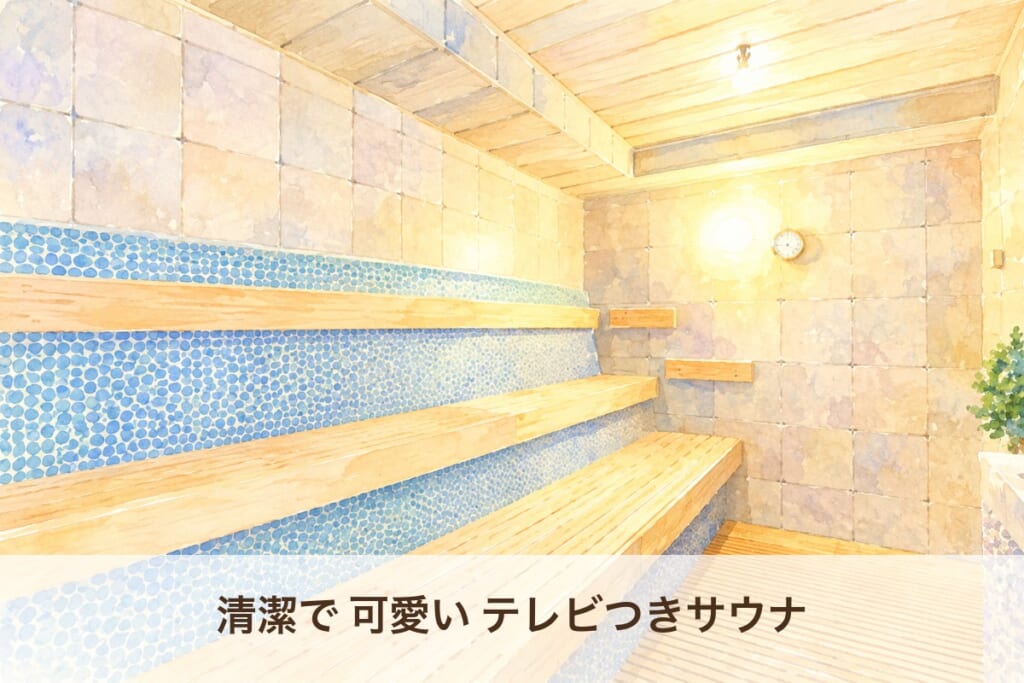 こみちの湯 ほのか サウナ 女性 テレビ