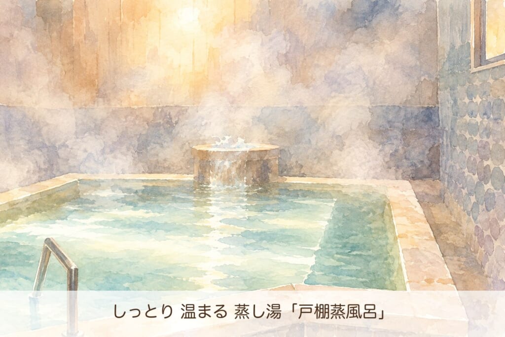 サウナ東京 蒸し湯 戸棚蒸風呂