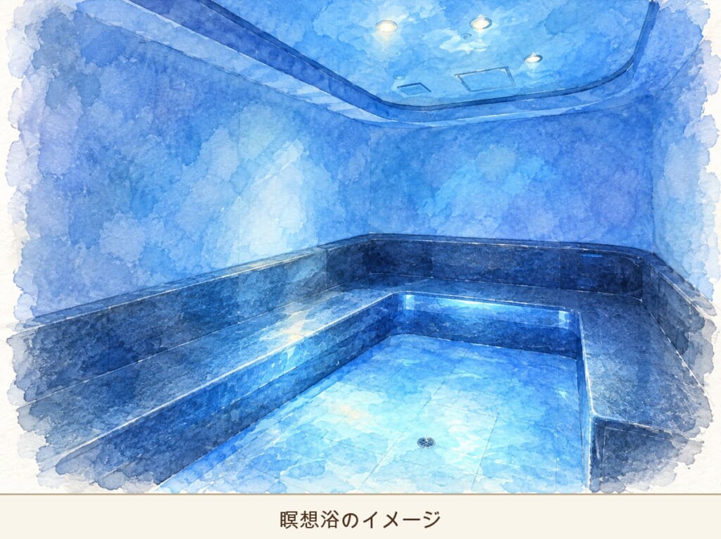 うめきた温泉 蓮の瞑想浴の部屋のイメージ